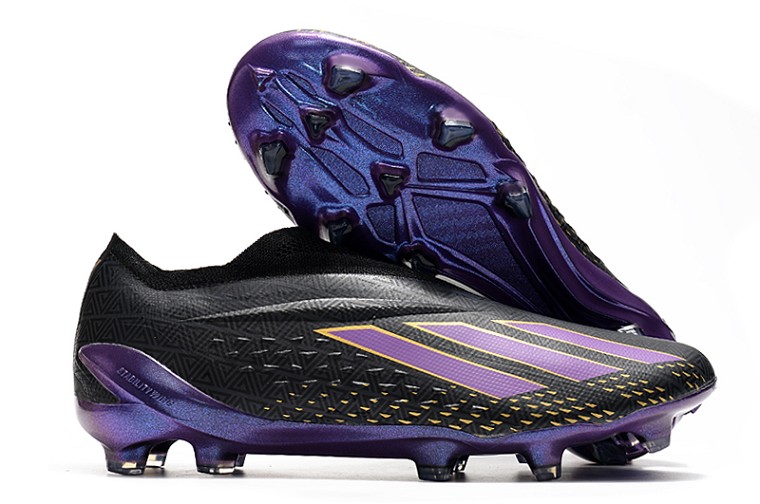 adidas X Speedportal+ FG - noir pourpre